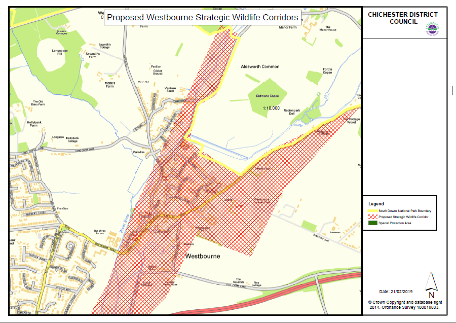 proposed wildlife corridor