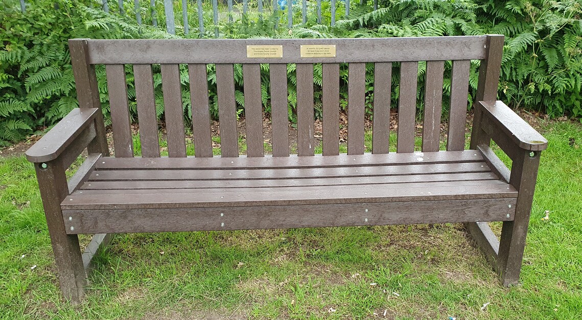 Happy to chat bench