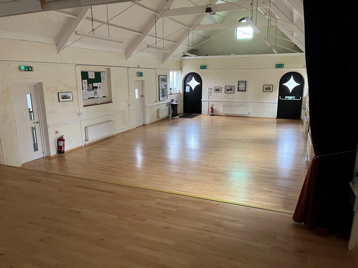 Main Hall view from stage
